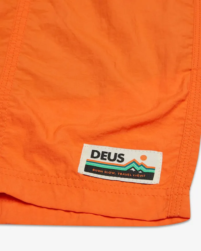 Glide Swim Short 8211 Orange Ochre Men Deus Ex Machina Boardshorts Glide Swim Short 8211 Orange Ochre Men Deus Ex Machina Boardshorts