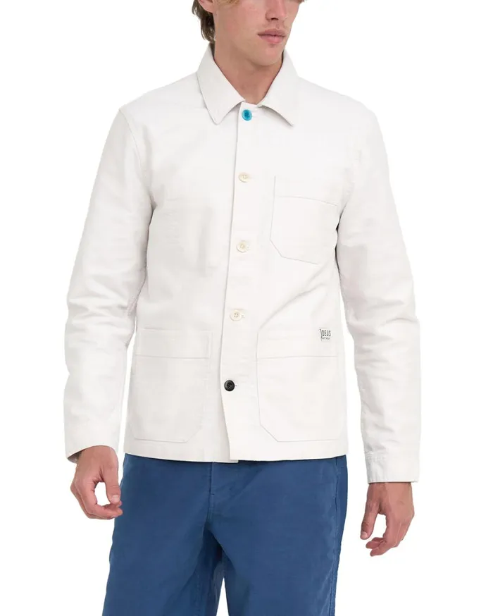 Goes Work Chore 8211 Vintage White Men Deus Ex Machina Jackets
