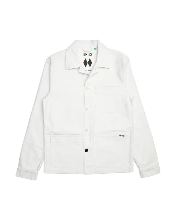 Goes Work Chore 8211 Vintage White Men Deus Ex Machina Jackets Goes Work Chore 8211 Vintage White Men Deus Ex Machina Jackets