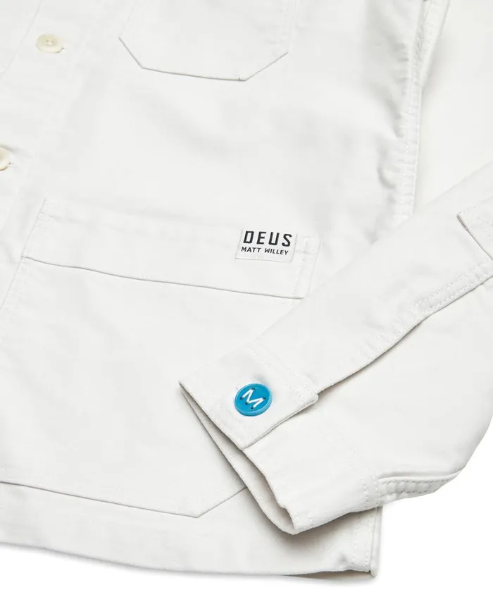 Goes Work Chore 8211 Vintage White Men Deus Ex Machina Jackets Goes Work Chore 8211 Vintage White Men Deus Ex Machina Jackets