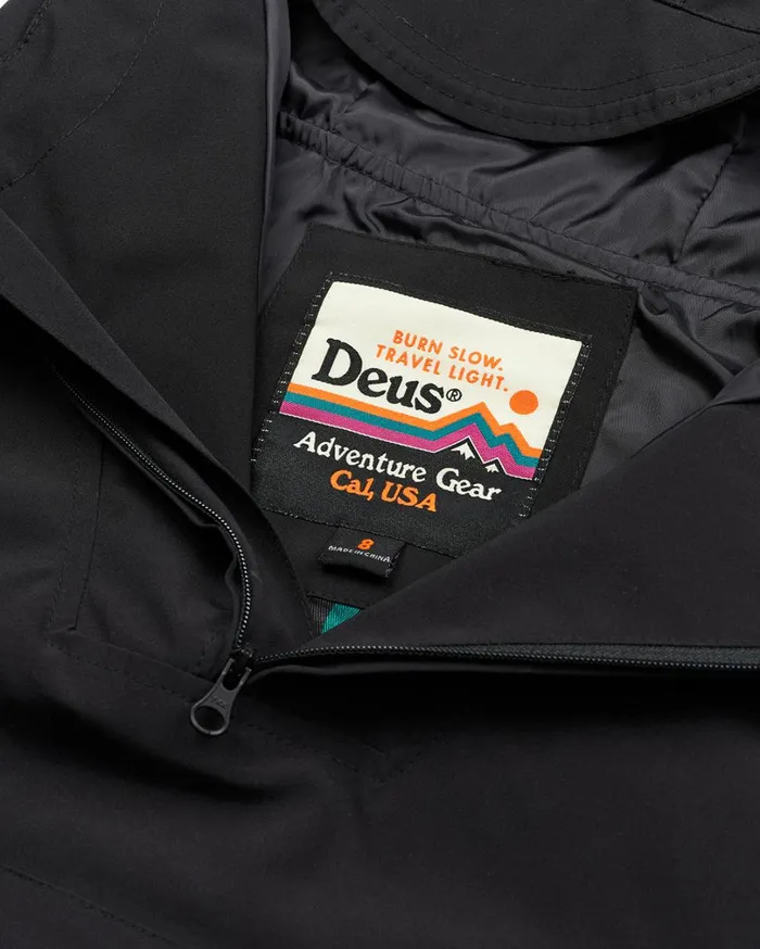 Greenhouse Anorak 8211 Black Women Deus Ex Machina Outerwear Greenhouse Anorak 8211 Black Women Deus Ex Machina Outerwear