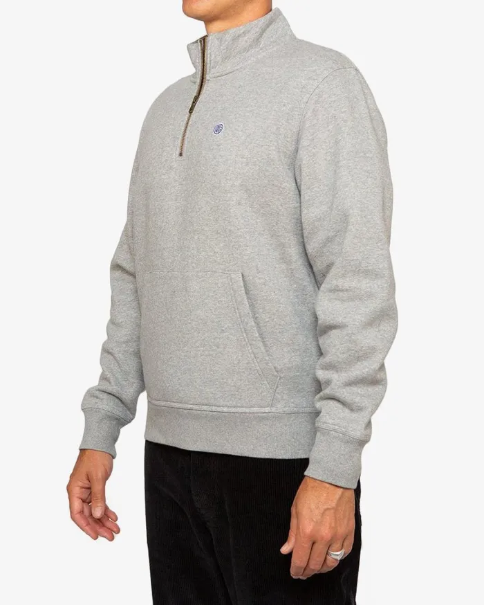 Grove Zip Sweat 8211 Grey Marle Men Deus Ex Machina Hoodies and Sweaters Grove Zip Sweat 8211 Grey Marle Men Deus Ex Machina Hoodies and Sweaters
