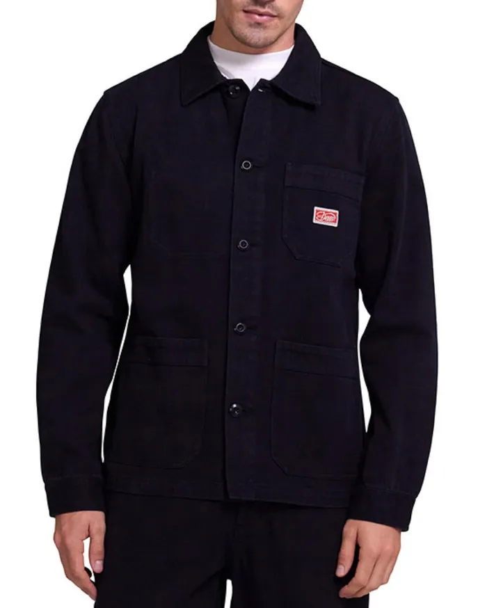 Hank Work Chore 8211 Black Men Deus Ex Machina Jackets