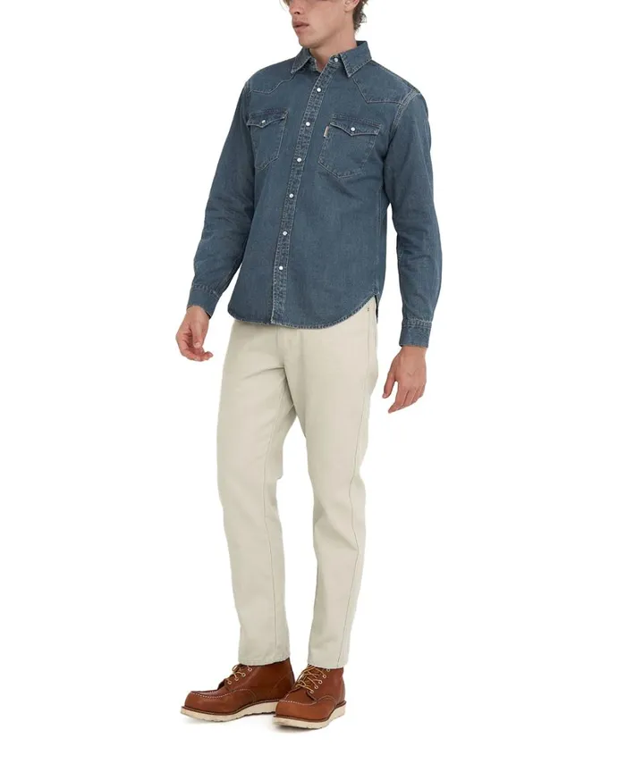 Harrier Denim Shirt 8211 Bleach Wash Men Deus Ex Machina Shirts Harrier Denim Shirt 8211 Bleach Wash Men Deus Ex Machina Shirts