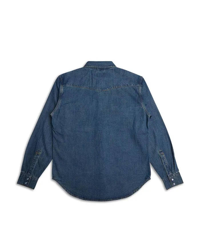Harrier Denim Shirt 8211 Bleach Wash Men Deus Ex Machina Shirts Harrier Denim Shirt 8211 Bleach Wash Men Deus Ex Machina Shirts