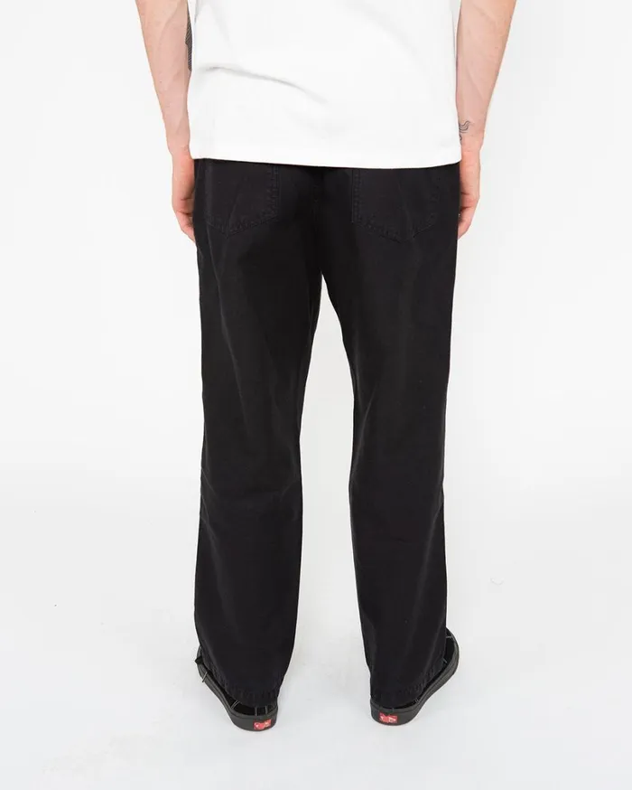 Harris Cropped Fatigue Pant 8211 Black Men Deus Ex Machina Pants Harris Cropped Fatigue Pant 8211 Black Men Deus Ex Machina Pants
