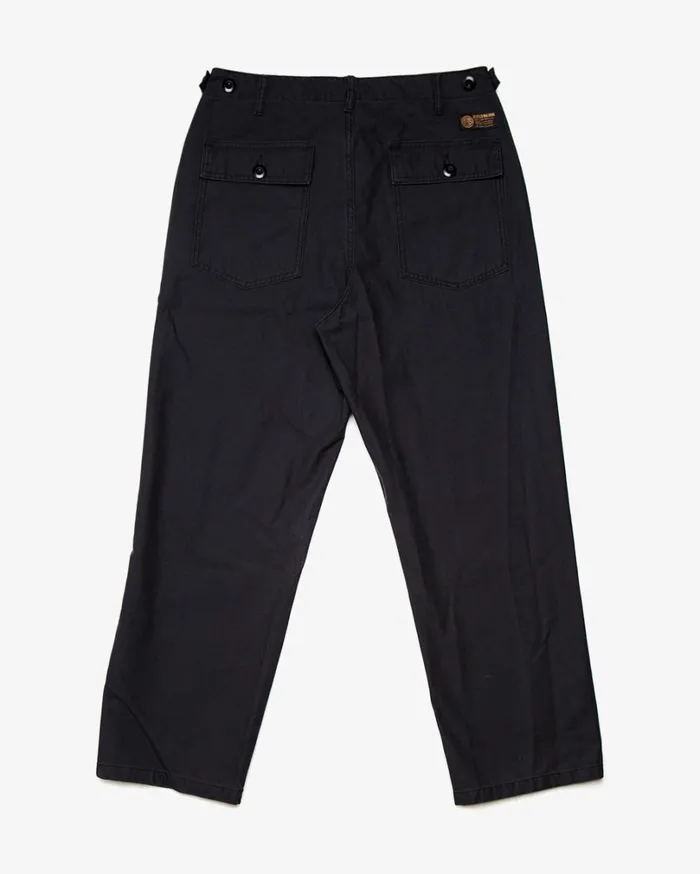 Harris Cropped Fatigue Pant 8211 Black Men Deus Ex Machina Pants Harris Cropped Fatigue Pant 8211 Black Men Deus Ex Machina Pants