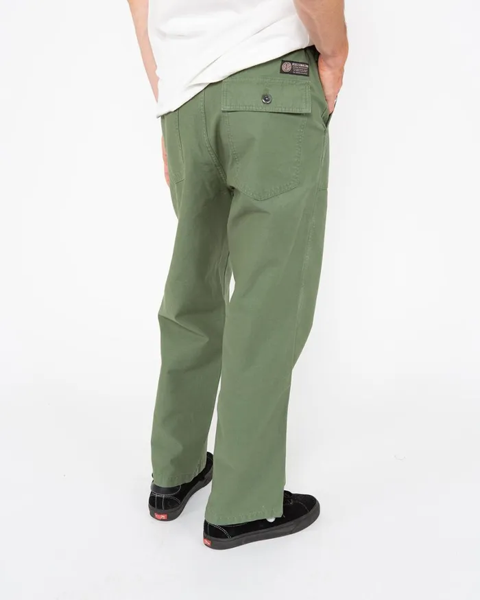 Harris Cropped Fatigue Pant 8211 Clover Green Men Deus Ex Machina Pants Harris Cropped Fatigue Pant 8211 Clover Green Men Deus Ex Machina Pants