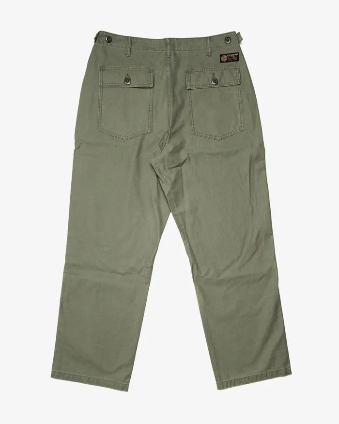 Harris Cropped Fatigue Pant 8211 Clover Green Men Deus Ex Machina Pants Harris Cropped Fatigue Pant 8211 Clover Green Men Deus Ex Machina Pants