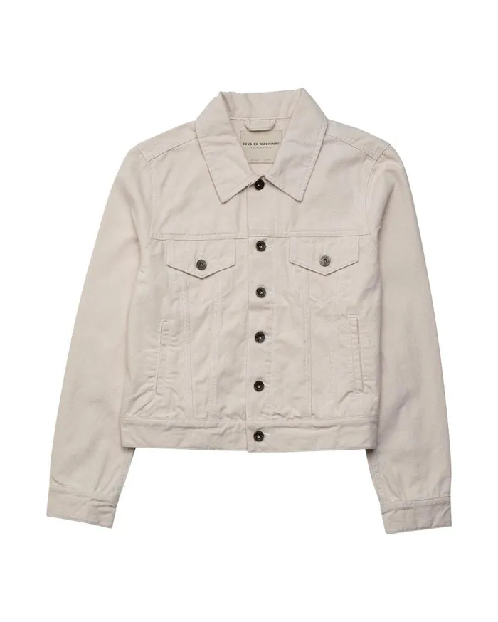Hawk Trucker Regular Fit 8211 Natural Women Deus Ex Machina Outerwear Hawk Trucker Regular Fit 8211 Natural Women Deus Ex Machina Outerwear