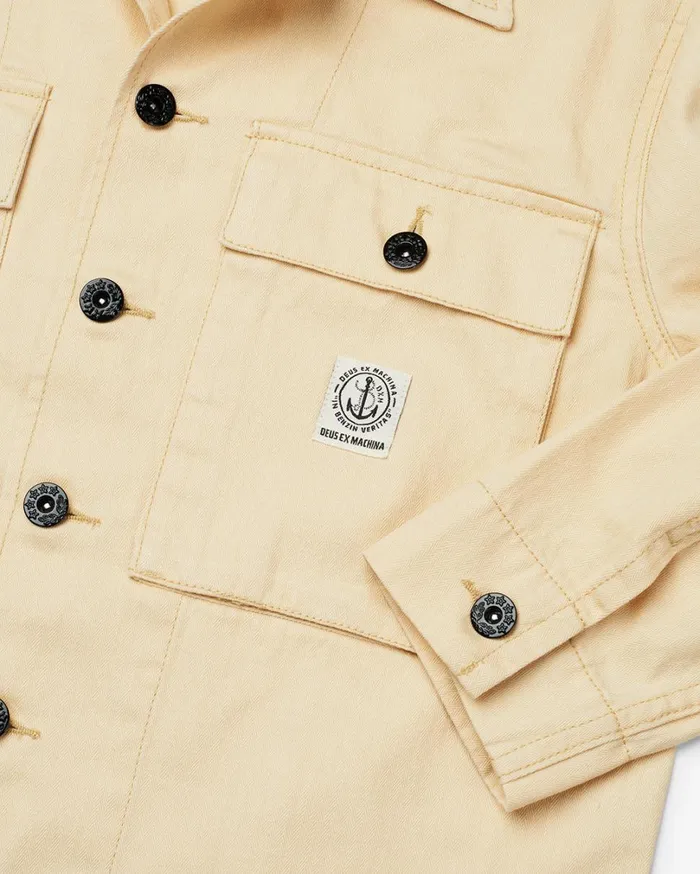 Hbt Naval Overshirt 8211 Bone White Women Deus Ex Machina Shirts Hbt Naval Overshirt 8211 Bone White Women Deus Ex Machina Shirts