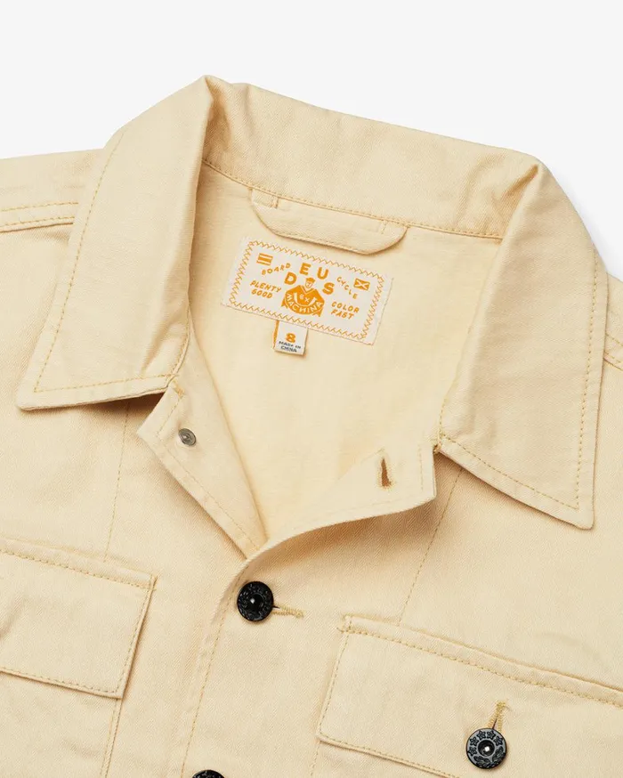 Hbt Naval Overshirt 8211 Bone White Women Deus Ex Machina Shirts Hbt Naval Overshirt 8211 Bone White Women Deus Ex Machina Shirts