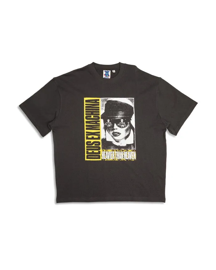 Heavier Than Heaven Tee 8211 Anthracite Men Deus Ex Machina Tees Heavier Than Heaven Tee 8211 Anthracite Men Deus Ex Machina Tees