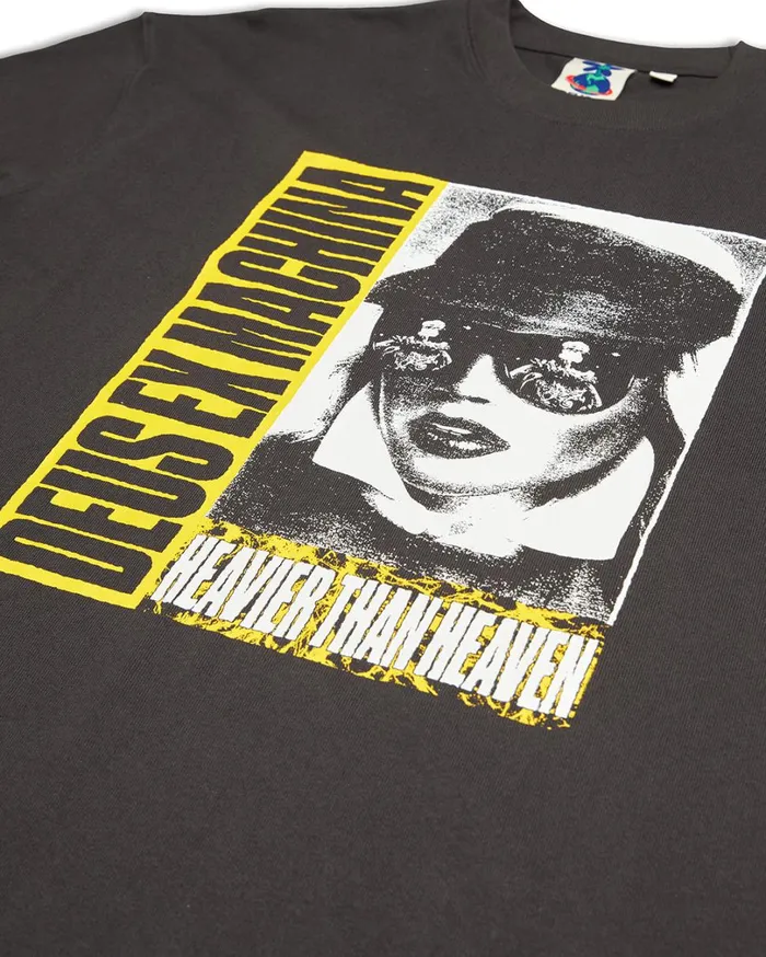 Heavier Than Heaven Tee 8211 Anthracite Men Deus Ex Machina Tees Heavier Than Heaven Tee 8211 Anthracite Men Deus Ex Machina Tees