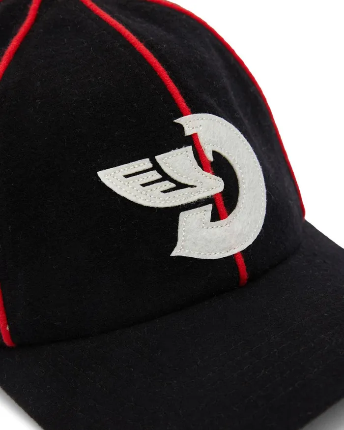 Heavy D Cap 8211 Black WomenMen Deus Ex Machina Headwear Heavy D Cap 8211 Black WomenMen Deus Ex Machina Headwear