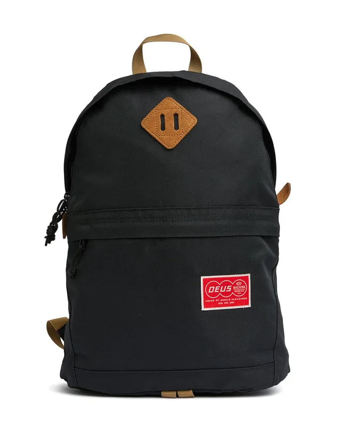 Hinterlands Day Pack 8211 Black WomenMen Deus Ex Machina Bags