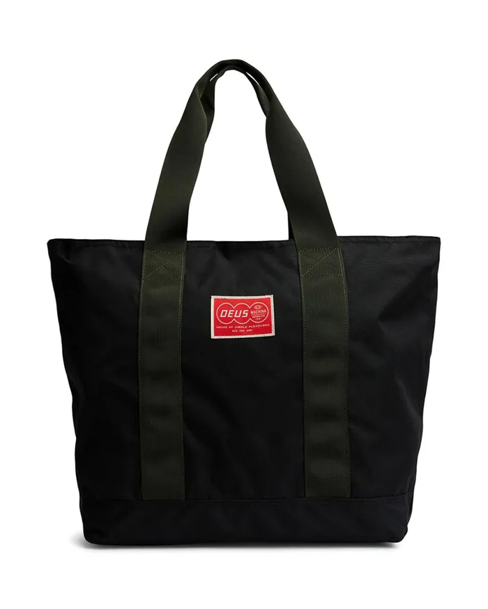 Hinterlands Tote Bag 8211 Black WomenMen Deus Ex Machina Gift Shop