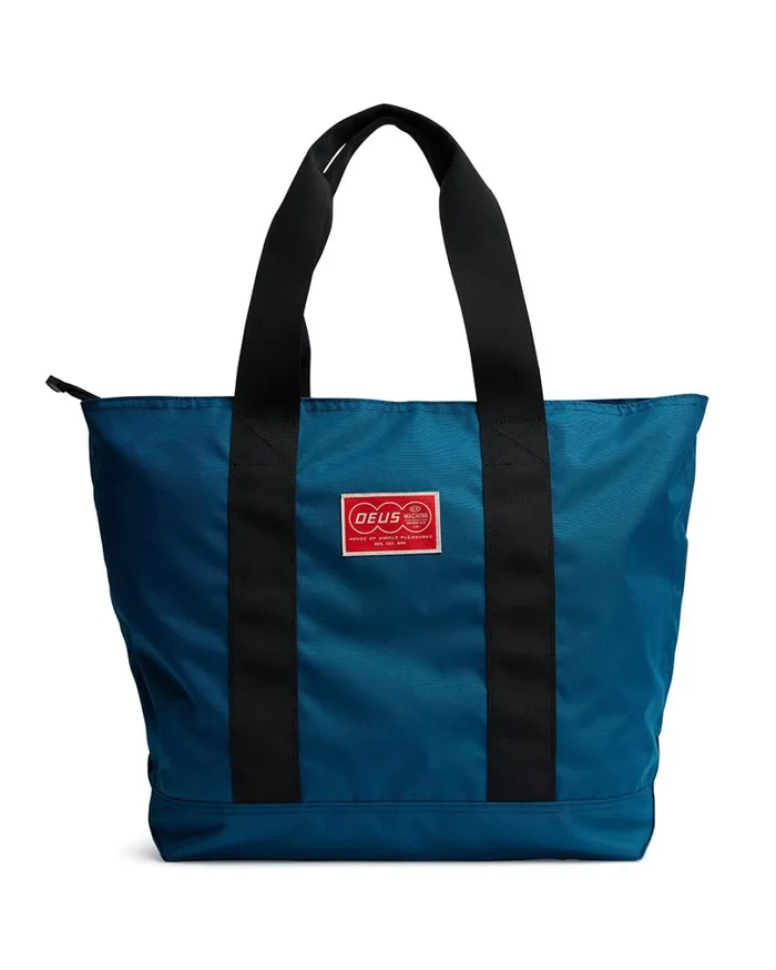 Hinterlands Tote Bag 8211 Dusty Blue WomenMen Deus Ex Machina Gift Shop