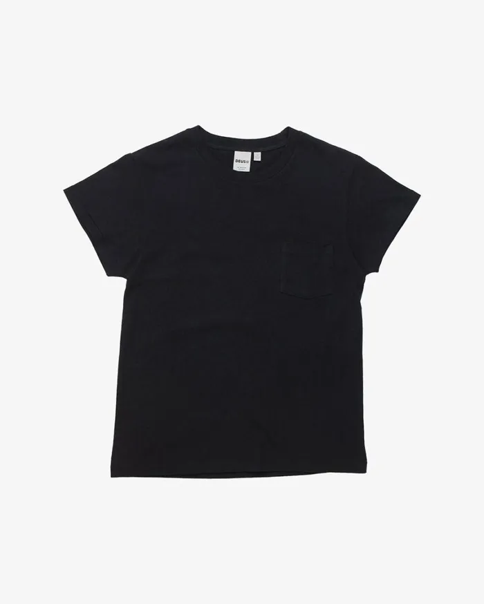 Holly Tee Regular Fit 8211 Phantom Black Women Deus Ex Machina Tees Holly Tee Regular Fit 8211 Phantom Black Women Deus Ex Machina Tees
