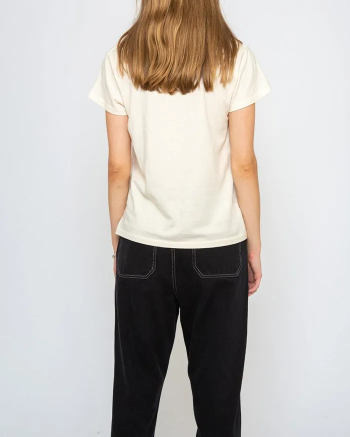 Holly Tee Regular Fit 8211 Vintage White Women Deus Ex Machina Tees Holly Tee Regular Fit 8211 Vintage White Women Deus Ex Machina Tees