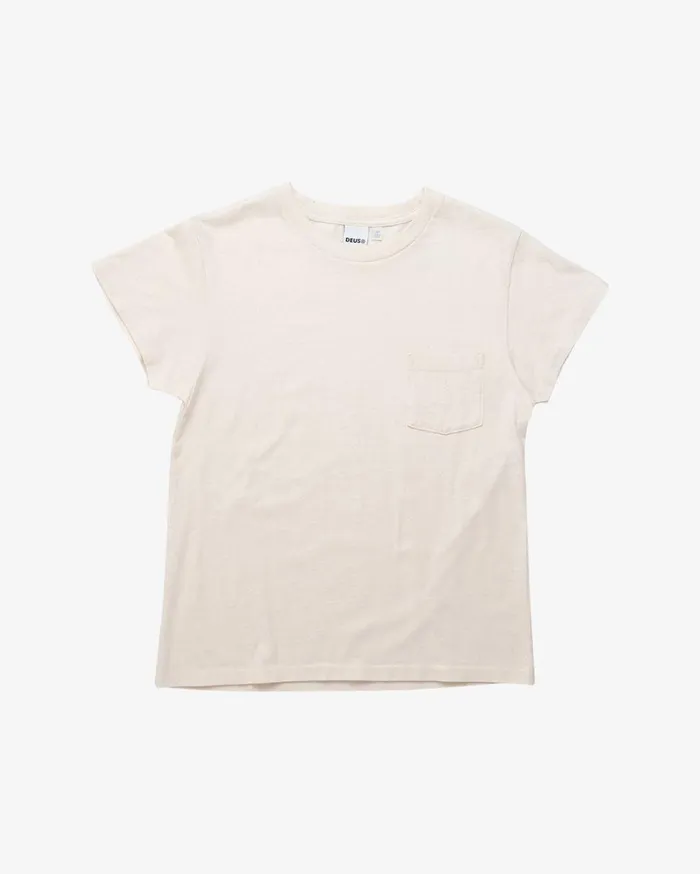 Holly Tee Regular Fit 8211 Vintage White Women Deus Ex Machina Tees Holly Tee Regular Fit 8211 Vintage White Women Deus Ex Machina Tees