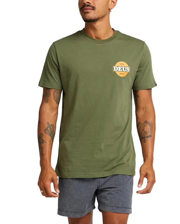 Hot Streak Tee 8211 Loden Green Men Deus Ex Machina Tees
