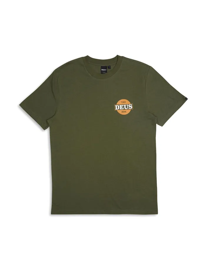 Hot Streak Tee 8211 Loden Green Men Deus Ex Machina Tees Hot Streak Tee 8211 Loden Green Men Deus Ex Machina Tees