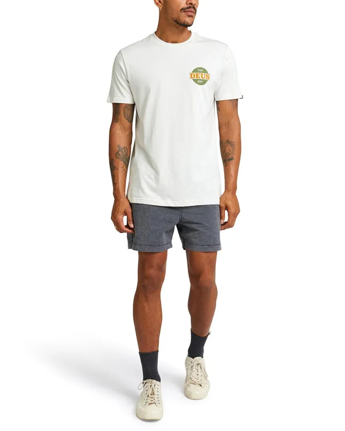 Hot Streak Tee 8211 Vintage White Men Deus Ex Machina Tees Hot Streak Tee 8211 Vintage White Men Deus Ex Machina Tees