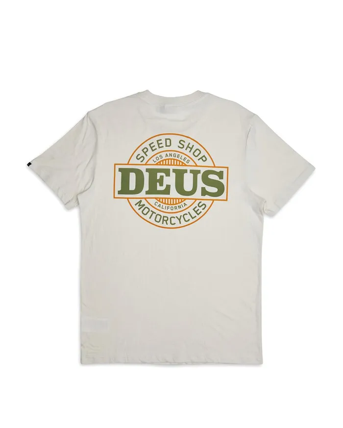 Hot Streak Tee 8211 Vintage White Men Deus Ex Machina Tees Hot Streak Tee 8211 Vintage White Men Deus Ex Machina Tees