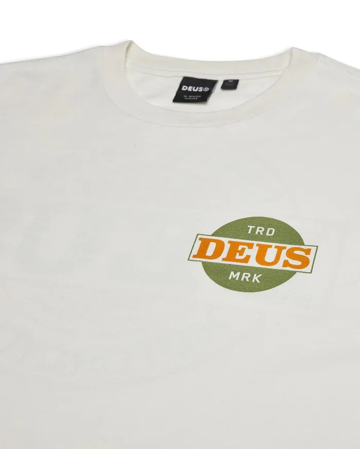 Hot Streak Tee 8211 Vintage White Men Deus Ex Machina Tees Hot Streak Tee 8211 Vintage White Men Deus Ex Machina Tees