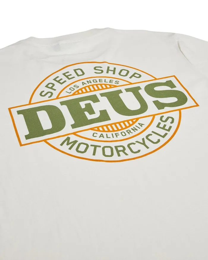 Hot Streak Tee 8211 Vintage White Men Deus Ex Machina Tees Hot Streak Tee 8211 Vintage White Men Deus Ex Machina Tees