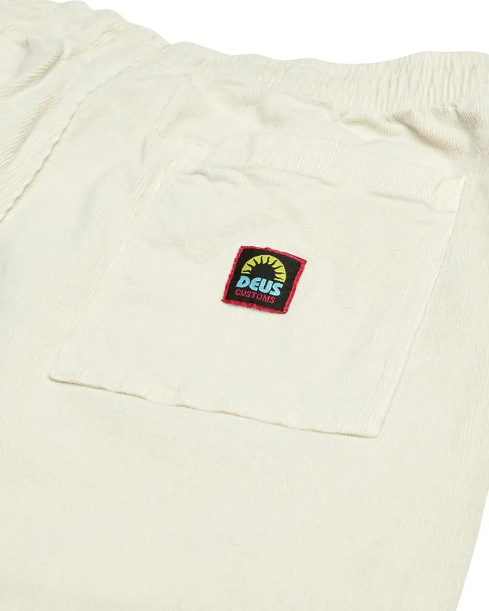 Infinity Cord Beach Short 8211 Dirty White Men Deus Ex Machina Shorts Infinity Cord Beach Short 8211 Dirty White Men Deus Ex Machina Shorts