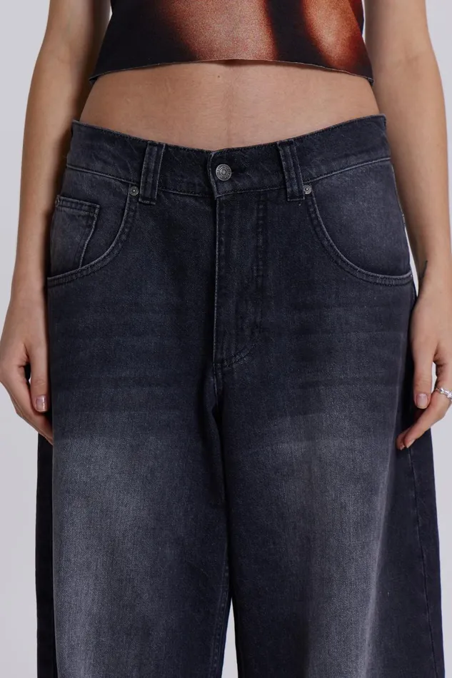 Jaded London Black Colossus Jeans Women Jeans