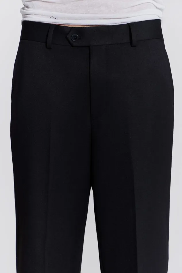Jaded London Black Flared Suit Pant Men Trousers and Pants