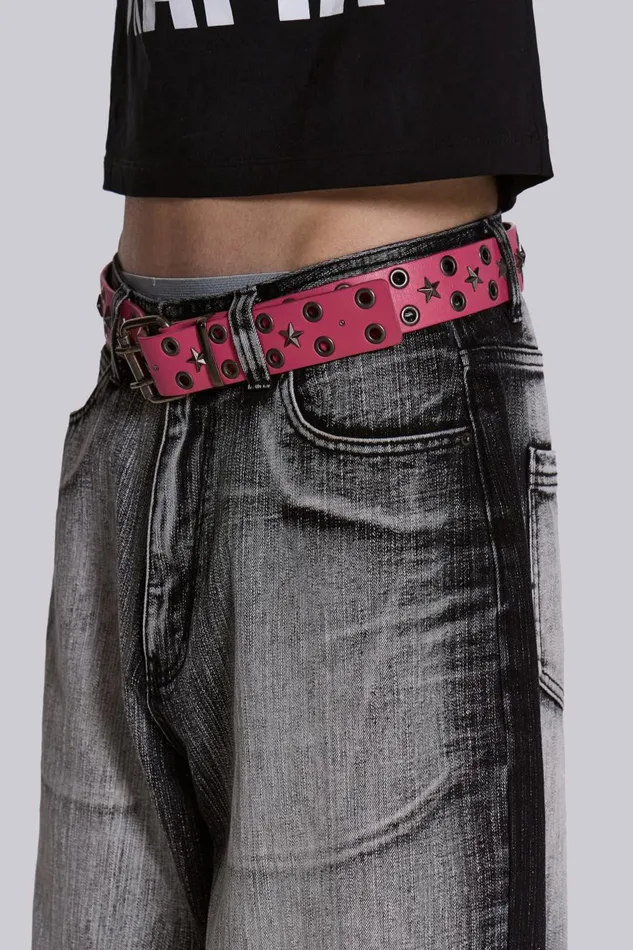 Jaded London Black White Wash XL Colossus Jeans Men Colossus Jeans