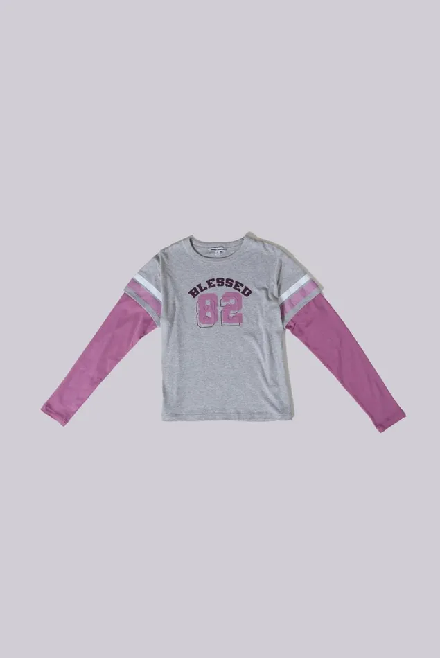 Jaded London Blessed Double Layer Tee Men TShirts and Vests