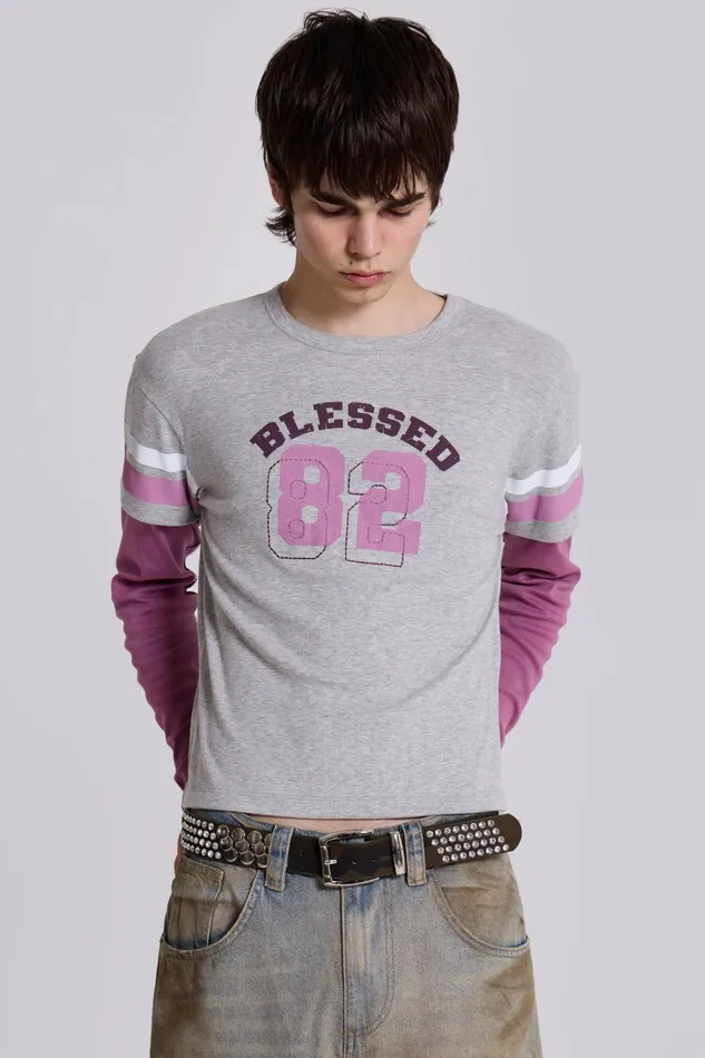 Jaded London Blessed Double Layer Tee Men TShirts and Vests