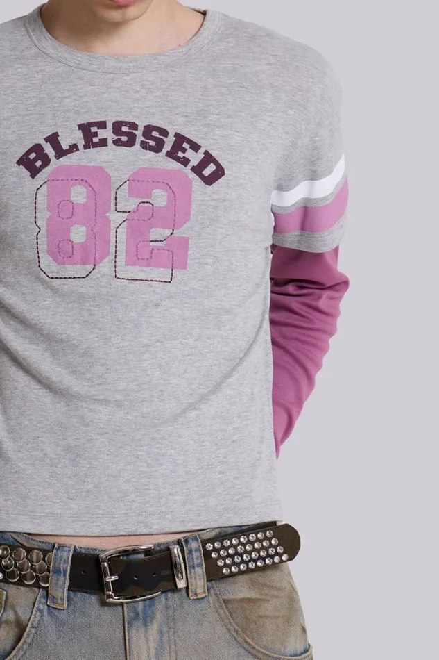 Jaded London Blessed Double Layer Tee Men TShirts and Vests