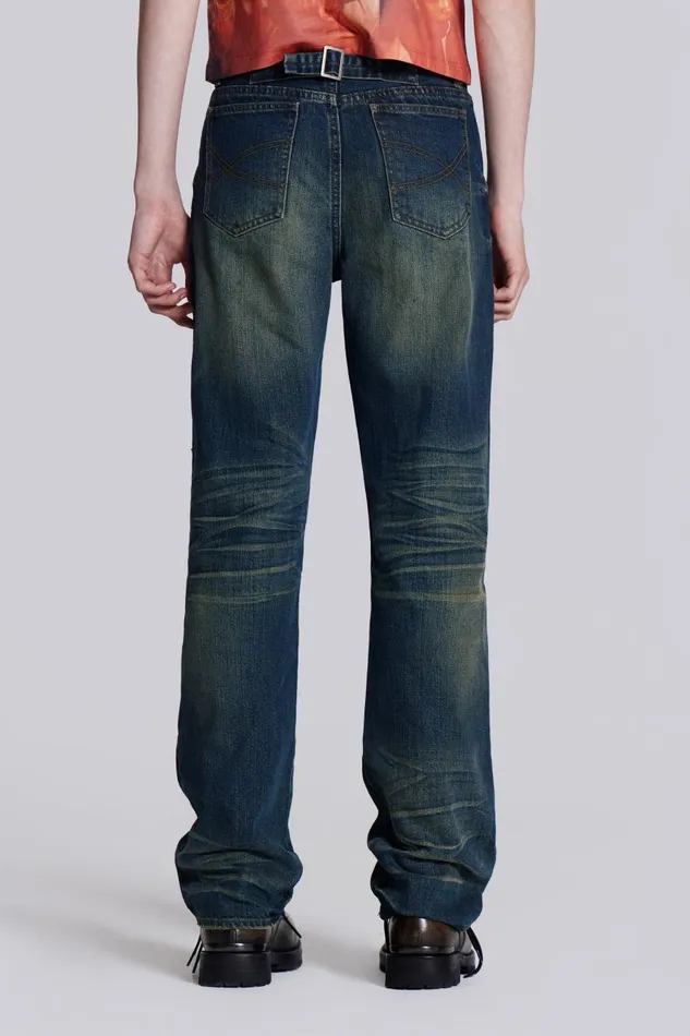 Jaded London Busted Scott Jeanss Men SlimStraight Jeans