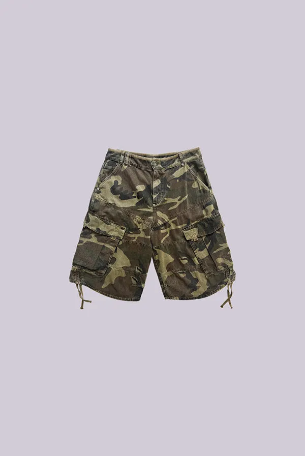 Jaded London Cadet Camo Shorts Women Jeans