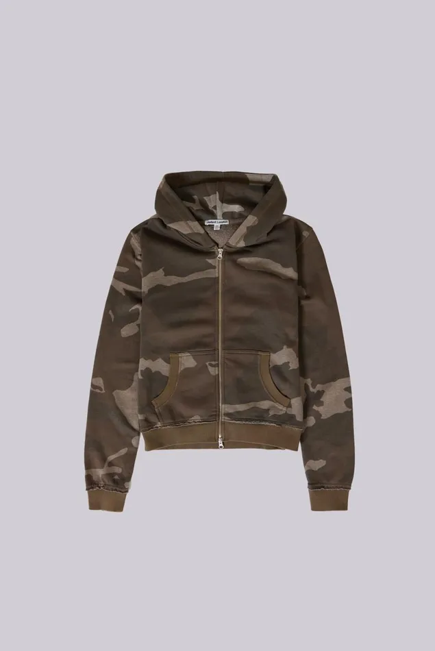 Jaded London Camo Mini Monster Hoodie Women CoOrds