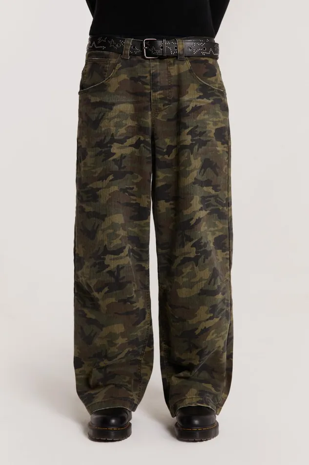 Jaded London Camo Print Colossus Jeans Men Colossus Jeans