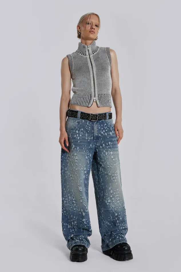 Jaded London Cheesegrate Colossus Jeans Women Jeans