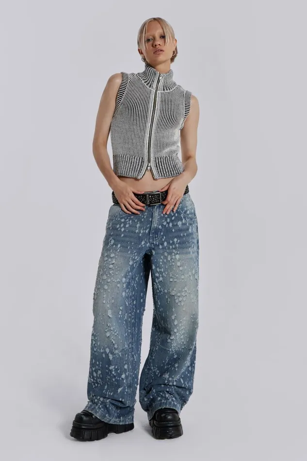 Jaded London Cheesegrate Colossus Jeans Women Jeans