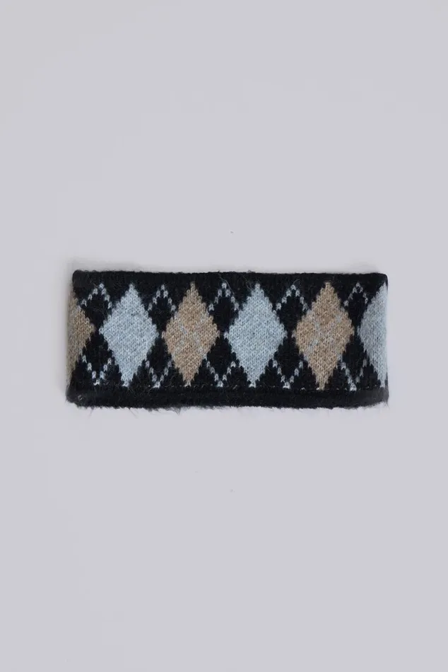 Jaded London Clara Argyle Knit Headband Women Knitwear