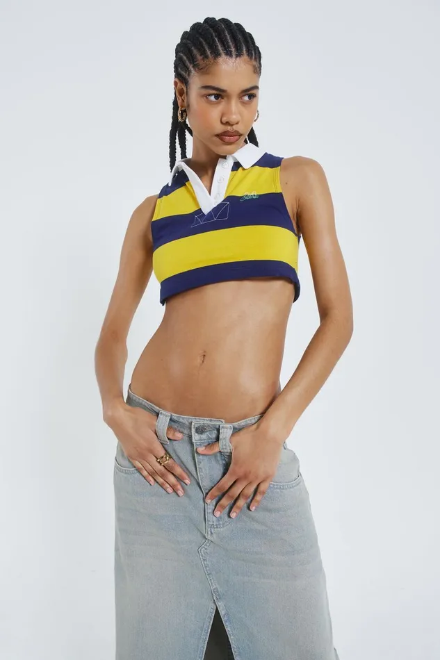 Jaded London Colossus Rework Skirt With Split Women Colossus Jeans