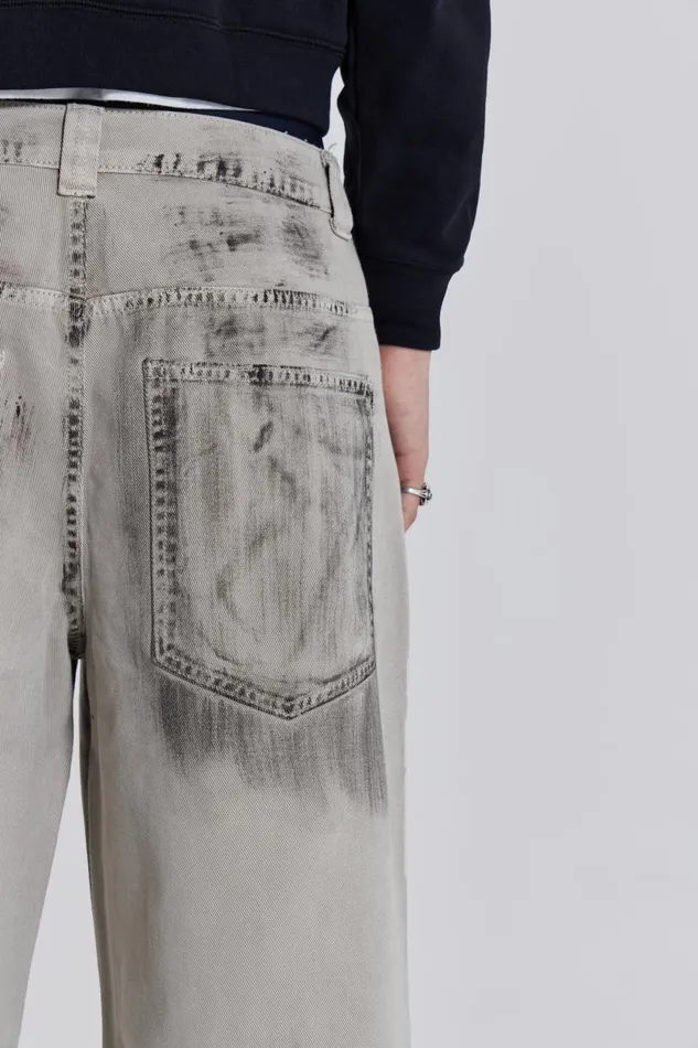 Jaded London Dirty Wash Low Rise Colossus Jeans Men Colossus Jeans