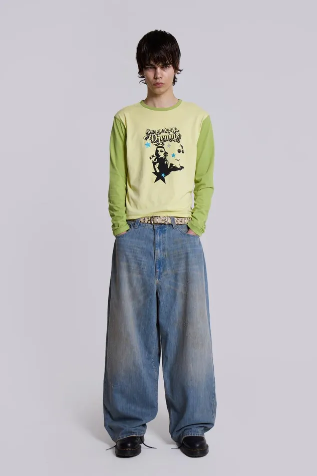 Jaded London Dreamer Long Sleeve Tee Men TShirts and Vests