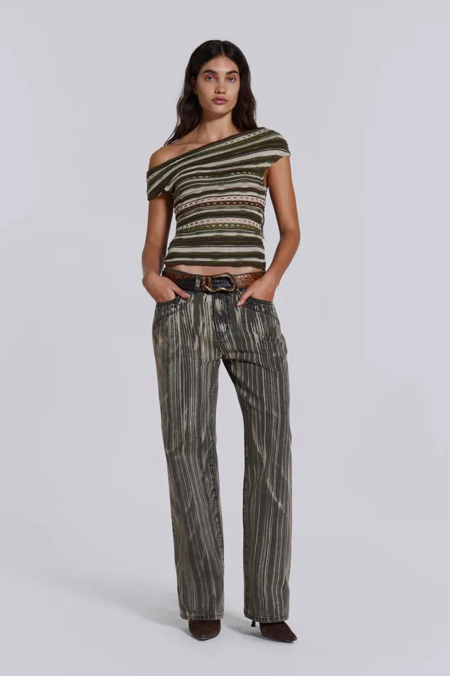 Jaded London Drew Knit Top Women Knitwear