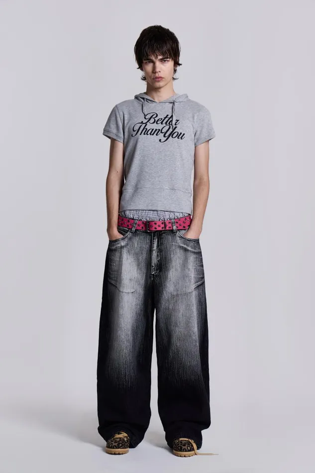 Jaded London Ego Hooded Tee Men TShirts and Vests